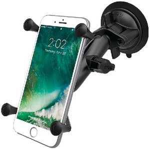 RAM Mounts - Ram Suction Phone Mount - RAM-B-166-UN7 RAM Mounts - Ram Suction Phone Mount - RAM-B-166-UN7