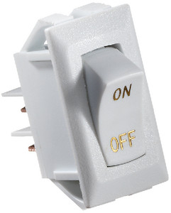 RV Designer - Switch-rockr 10a Wht Gold-text - S265