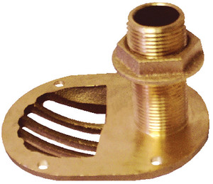 Groco - 3/4inscoop Thru-hull With Nut - STH-750-W Groco - 3/4inscoop Thru-hull With Nut - STH-750-W