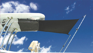 Carver Covers - T-shade T-top Shade Ext 4' Blk - TS4-BLK Carver Covers - T-shade T-top Shade Ext 4' Blk - TS4-BLK