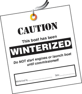 Shrinkwrap - Winterized Tag 50/pk - WINTERTAG Shrinkwrap - Winterized Tag 50/pk - WINTERTAG