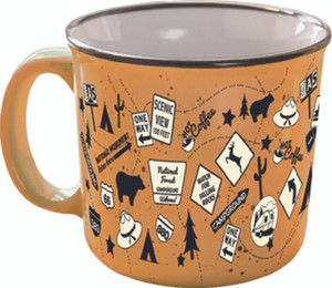 JR Products - The Mug - Tangerine Trip - CC-004T JR Products - The Mug - Tangerine Trip - CC-004T