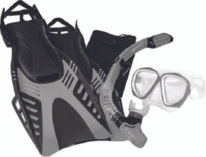 Aqua Leisure - Dyna 5 Piece Dive Set- L/xl - DPX18230S4L Aqua Leisure - Dyna 5 Piece Dive Set- L/xl - DPX18230S4L