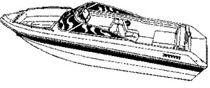 Carver Covers - V-20 I/o Boat Cover - 77120F10 Carver Covers - V-20 I/o Boat Cover - 77120F10