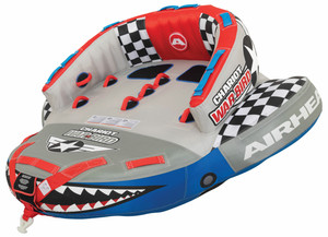 AIRHEAD AHCW-1780 Chariot Warbird 2 2-Rider Towable Water Tube - AHCW-1780 AIRHEAD AHCW-1780 Chariot Warbird 2 2-Rider Towable Water Tube - AHCW-1780