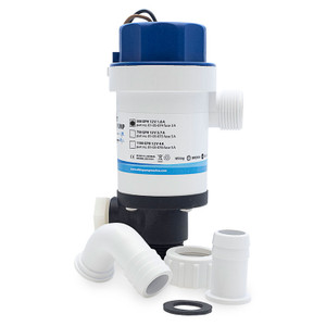 Albin 01-05-075 Twinport Short Stack Aerator Pump - 12V, 750 GPH - 01-05-075 Albin 01-05-075 Twinport Short Stack Aerator Pump - 12V, 750 GPH - 01-05-075