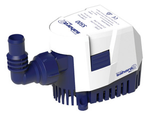 Attwood 5505-7 Sahara Mk2 Automatic Bilge Pump - 12V, 500 GPH - 5505-7