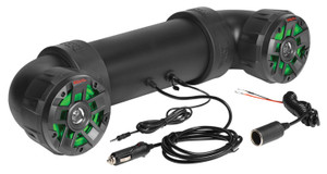 Boss Audio UTV4BRGB Bluetooth Amplified All-Terrain Sound System with RGB LED Lighting - UTV4BRGB Boss Audio UTV4BRGB Bluetooth Amplified All-Terrain Sound System with RGB LED Lighting - UTV4BRGB