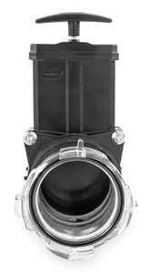 Camco 39051 Ready-to-Use Gate Valve with Built-In Clear Adapter - 39051