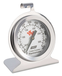Camco 42115 Stainless Steel Oven Thermometer with Large Dial - 42115