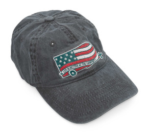 Camco 53354 LIBATC Hat - Travel Trailer, Charcoal - 53354