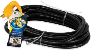 Camco 55190 PowerGrip Pigtail Power Cord, Hardwire - 30', 30 Amp - 55190