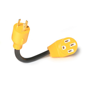 Camco 55412 Power Grip 3-Prong Generator Adapter - 55412