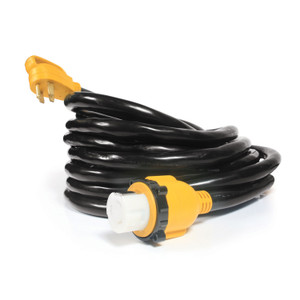Camco 55542 50A Powergrip Locking Extension Cord - 25' - 55542