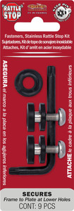 Cruiser Accessories 81400 Rattle-Stop Locking License Plate Fasteners - Pack of 2 - 81400 Cruiser Accessories 81400 Rattle-Stop Locking License Plate Fasteners - Pack of 2 - 81400