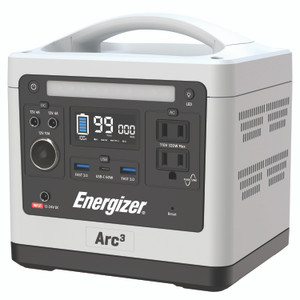 Energizer ENRPWRSTNAA Arc3 Lithium Ion Power Station - 300W - ENRPWRSTNAA Energizer ENRPWRSTNAA Arc3 Lithium Ion Power Station - 300W - ENRPWRSTNAA