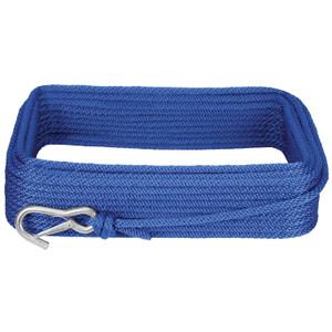 Extreme Max 3006.3448 BoatTector Solid Braid MFP Anchor Line with Snap Hook - 1/2" x 100', Royal Blue - 3006.3448