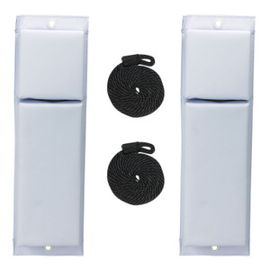 Extreme Max 3006.7228 BoatTector Contour Fender Value 2-Pack - 24", White - 3006.7228