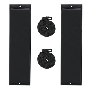 Extreme Max 3006.7246 BoatTector Flat Fender Value 2-Pack - 26", Black - 3006.7246 Extreme Max 3006.7246 BoatTector Flat Fender Value 2-Pack - 26", Black - 3006.7246
