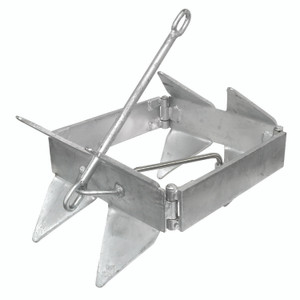 Extreme Max 3006.6821.1 BoatTector Galvanized Cube Anchor (Box-Style) - 13 lbs. - 3006.6821.1