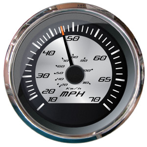 Faria F22011 Platinum Speedometer (70 MPH) - 4" (Pitot) - F22011 Faria F22011 Platinum Speedometer (70 MPH) - 4" (Pitot) - F22011