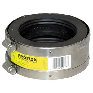 Fernco 3000-43 Shielded Coupling - 4" x 3" - 3000-43 Fernco 3000-43 Shielded Coupling - 4" x 3" - 3000-43