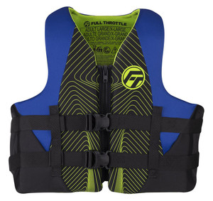 Full Throttle 142100-500-050-22 Adult Rapid-Dry Life Jacket - Large/X-Large, Blue - 142100-500-050-22 Full Throttle 142100-500-050-22 Adult Rapid-Dry Life Jacket - Large/X-Large, Blue - 142100-500-050-22