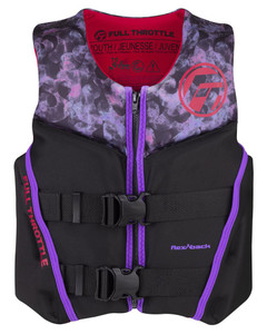 Full Throttle 142500-105-002-22 Youth Rapid-Dry Flex-Back Life Jacket - Pink - 142500-105-002-22 Full Throttle 142500-105-002-22 Youth Rapid-Dry Flex-Back Life Jacket - Pink - 142500-105-002-22