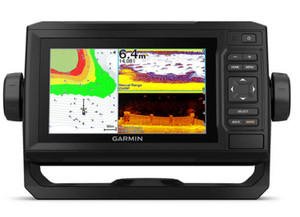 Garmin 010-02332-00 ECHOMAP UHD 65cv with GT24UHD-TM Transducer - 6" Display, Ultra HA ClearVu and Traditional Chirp, Canada LakeVu G3 - 010-02332-00