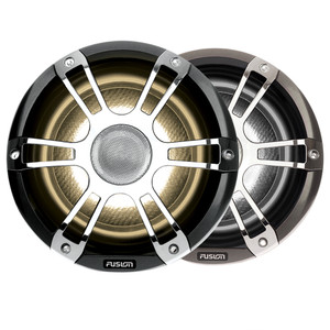 Garmin 010-02433-11 Fusion Signature Series 3 Marine Speakers - 7.7", 280 Watt Coaxial, CRGBW Illumination, Chrome (Pair) - 010-02433-11 Garmin 010-02433-11 Fusion Signature Series 3 Marine Speakers - 7.7", 280 Watt Coaxial, CRGBW Illumination, Chrome (Pair) - 010-02433-11