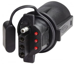 Hopkins 47345 LED Test 7-Blade to 4-Flat Adapter - 47345 Hopkins 47345 LED Test 7-Blade to 4-Flat Adapter - 47345