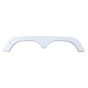 Icon 01822 Tandem Axle Fender Skirt FS1822 for Thor - Polar White - 1822