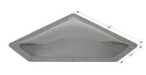 Icon 12112 RV Skylight NSL2810 - 32" x 13" with Neo Angle, Smoke - 12112 Icon 12112 RV Skylight NSL2810 - 32" x 13" with Neo Angle, Smoke - 12112