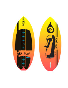 Idol Surf 22-45-48 Skrom Skim-Style Wake Surfboard - 48" - 22-45-48 Idol Surf 22-45-48 Skrom Skim-Style Wake Surfboard - 48" - 22-45-48