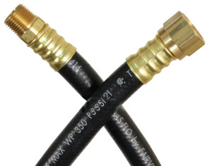 JR Products 07-31685 3/8" LP OEM Supply Hose - 48" - 07-31685 JR Products 07-31685 3/8" LP OEM Supply Hose - 48" - 07-31685