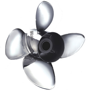 Michigan Wheel 993205 Apollo A-Series 4-Blade Stainless Steel Propeller - RH, 14-1/8" Diameter x 20" Pitch - 993205