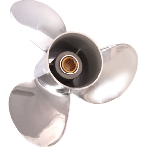 Solas 2231-101-13 Saturn Stainless Steel 3-Blade Propeller - RH, 10-1/8" Diameter x 13" Pitch - 2231-101-13