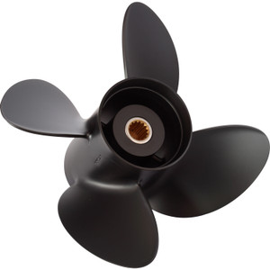 Solas 2513-143-19 Amita 4 Aluminum 4-Blade Propeller - RH, 14.25" Diameter x 19" Pitch - 2513-143-19
