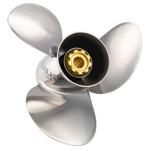 Solas 3331-120-09 Saturn Stainless Steel 3-Blade Propeller - RH, 12" Diameter x 9" Pitch - 3331-120-09