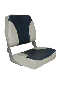 Springfield 1040691 Economy XXL Folding Seat - Gray/Blue - 1040691 Springfield 1040691 Economy XXL Folding Seat - Gray/Blue - 1040691