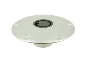 Springfield 1300750-A1 Plug-In Base, 2-3/8" Anodized Silver - 1300750-A1