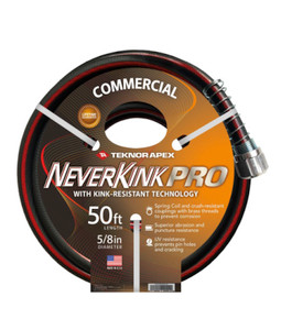 Teknor Apex 8845-50 NeverKink Pro Commercial-Duty Hose - 5/8" x 50' - 8845-50