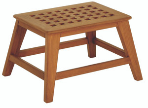 Whitecap 60088 Teak Step Stool - 60088 Whitecap 60088 Teak Step Stool - 60088
