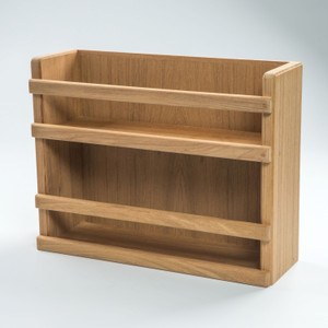 Whitecap 62440 Teak Two-Tier Spice Rack - 62440