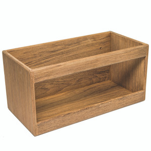 Whitecap 62512 Teak Hardcover Book Rack - 62512