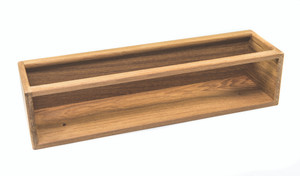 Whitecap 62522 Teak Audio Cassette Rack - 62522