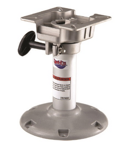 Attwood 238916LSM1 LakeSport 2-3/8" Fixed Height Bell Pedestal with Seat Mount - 16", Non-Locking - 238916LSM1 Attwood 238916LSM1 LakeSport 2-3/8" Fixed Height Bell Pedestal with Seat Mount - 16", Non-Locking - 238916LSM1