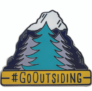 Camco RV - Go Outsiding Trees Enamel Pin - 53262 Camco RV - Go Outsiding Trees Enamel Pin - 53262