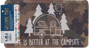 Camco RV - Scrub Rug Camo Retro 26.5 X15 - 53449 Camco RV - Scrub Rug Camo Retro 26.5 X15 - 53449