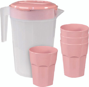 JR Products - Pitcher/tumbler Set Rose - CC-013RR JR Products - Pitcher/tumbler Set Rose - CC-013RR